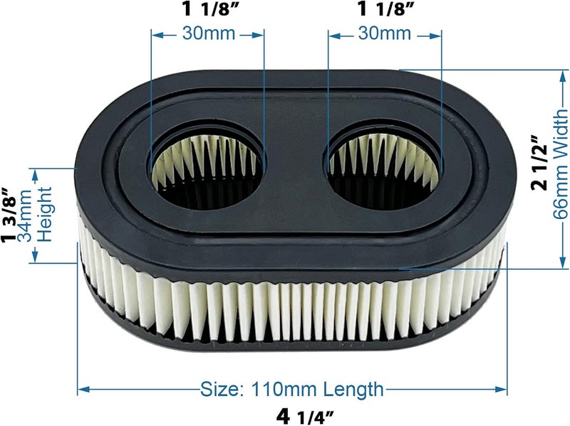 LETAYAR Replacement Cartridge Air Filter for Lawn Mower Air Cleaner for Lawnmower Engine Compatible with Craftsman Husqvarna Toro Engine Lawnmower 1 PACK - Image 4